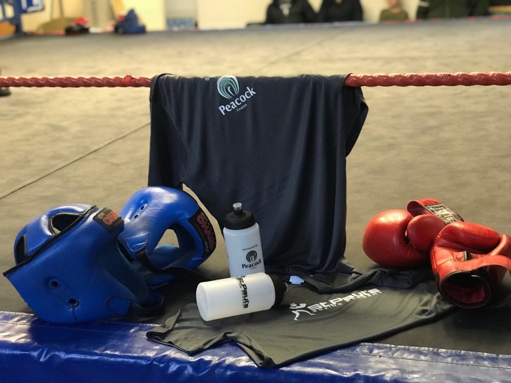 Peacock Finance Sponsors Boxing Club Kit Case Study 2